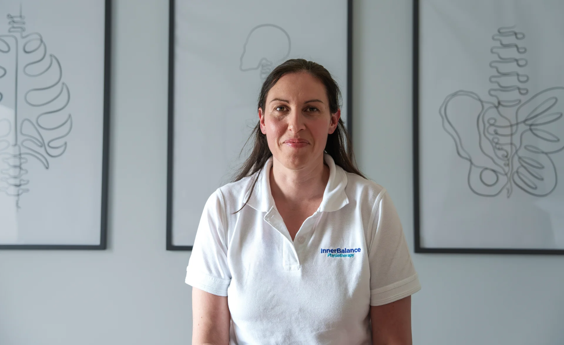 Karen Breslin, physiotherapist at InnerBalance Physiotherapy, in the clinic